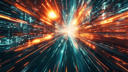 Futuristic technology background