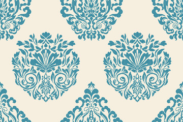 Motifs Ikat floral paisley embroidery floral. ikat ethnic Saree Sarong oriental pattern traditional.Ikat embroidery style abstract embroidery design for texture,fabric,clothing,wrapping,decoration