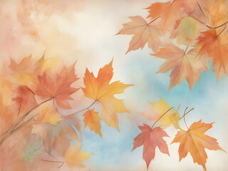 autumn leaves background