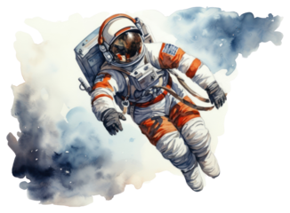 PNG Astronaut space helmet protection.