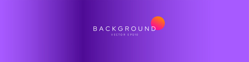 Smooth purple gradient background vector design banner