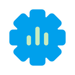 data management duo tone icon