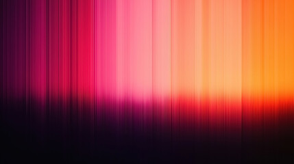 A complex sunset gradient transitioning smoothly from deep orange to soft pink, fading into a gentle lavender, creating a warm and serene atmosphere on a black background  