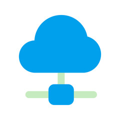 server duo tone icon