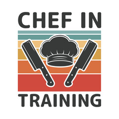 Chef typography t shirt printable vector, cooking vector, Restaurant illustration, t shirt design, Master of the Kitchen, A Chef's Passion, Vector, illustration