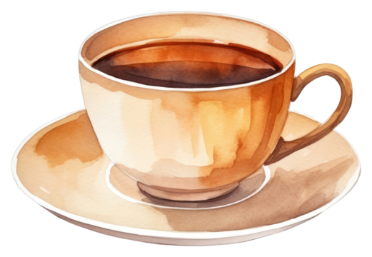 PNG Saucer coffee drink cup.