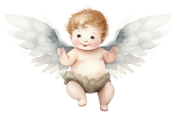 PNG Angel baby toy representation.