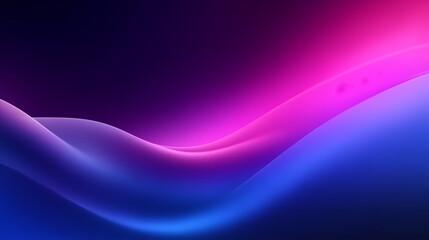 Abstract design with blue and pink waves
