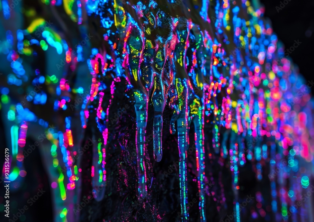 Poster digital glitch art background texture with an interlaced and distortion effect. retro sci fi rave su