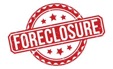 foreclosure Red rubber stamp on white background. foreclosure stamp sign. foreclosure stamp.