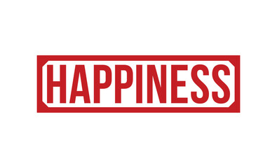Happiness Red rubber stamp on white background. Happiness stamp sign. Happiness stamp.