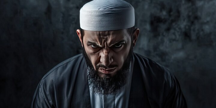 angry sunni muslim,