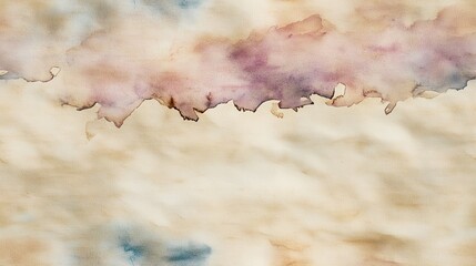 Fototapeta premium Soft watercolor background with soft edge color blending, suitable for high-resolution digital printing. The serene and delicate artistic effect is very suitable for creative design projects.