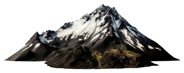 Obraz premium PNG Landscape mountain outdoors nature.