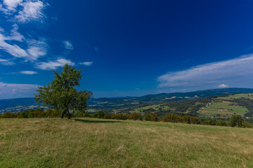 Koniaków landscape, Ochodzita Mountain, Silesian Beskids