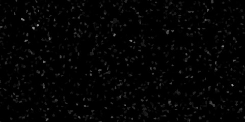 Abstract white and gray quartz terrazzo marble tile black background. Terrazzo stone mosaic texture. quartz surface for bathroom or kitchen countertop. marble texture design terrazzo texture.