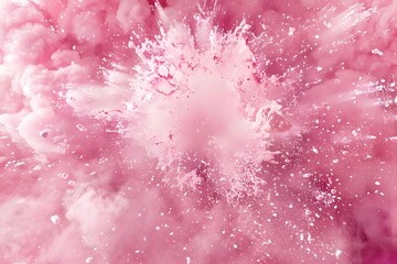 pink explosion background