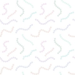 Cute seamless pattern with pastel colors 