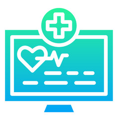 Obraz premium Monitor Icon