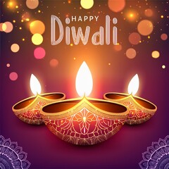 Diwali celebration in a bustling market, with stalls displaying colorful decorations, sweets