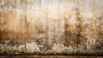 Obraz premium Dirty wall texture background with view, grunge, textured, background, surface, wallpaper, rough, aged, weathered, old, vintage