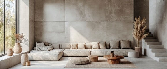 Mood Board For Interior Design, Photo Realistic