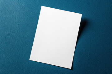 PNG flatlay card mockup, transparent design