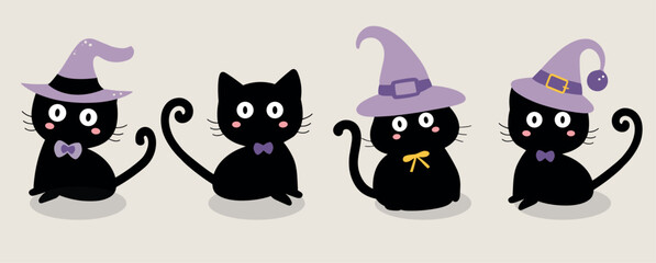 Spooky Halloween illustrations clipart: fun and scary drawings for the season