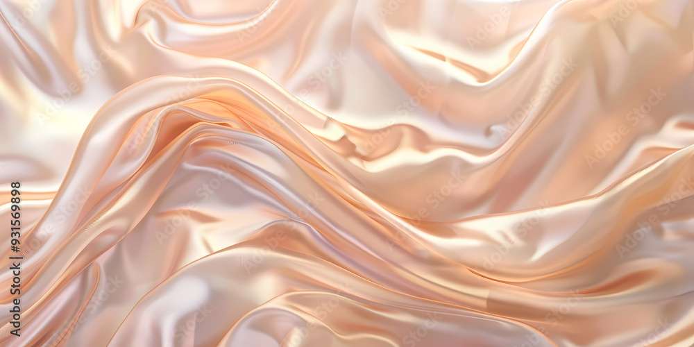 Poster abstract wavy background