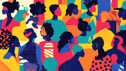 Diverse individuals uniting in creativity for impactful advertising campaigns.