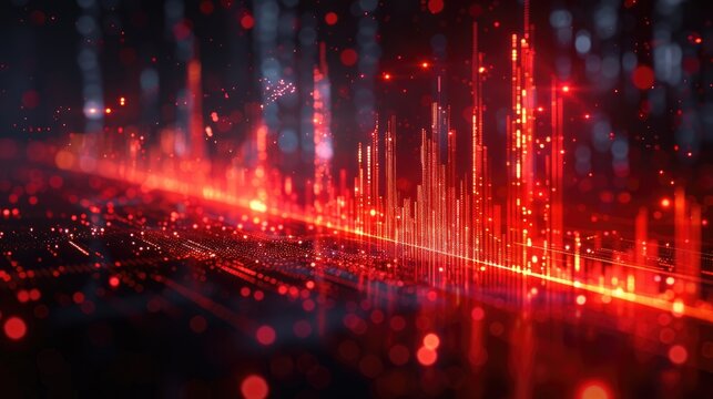 A composite image of a cityscape overlaid with financial charts symbolizing market trends and economic data, depicting the concept of urban financial growth