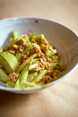 Stir Fried Zucchini with Egg