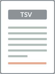 TSV Contract document icon