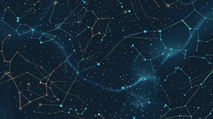 Constellations_Vector_Starry_Space_backgroundFree