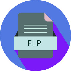 FLP File icon with black shadow