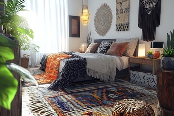 interior of a bedroom