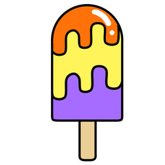 Popsicle clipart