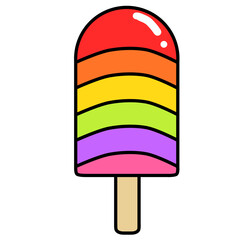 Popsicle clipart