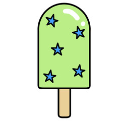 Popsicle clipart