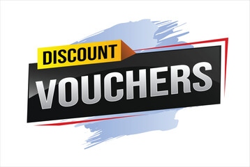 discount voucher vouchers special offer poster banner graphic design icon logo sign symbol social media website coupon advertising store shop online, website, landing page

