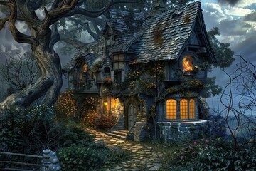 House in a fantasy world 