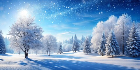 Snow covered trees create a winter wonderland scene, winter, landscape, snow, trees, cold, frozen, nature, white, frost