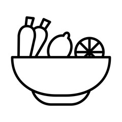 Fresh Produce line icon