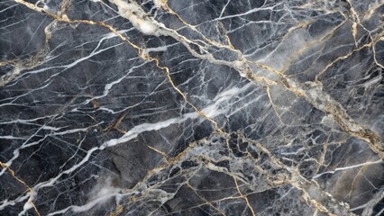 Gray and black marble texture with elegant veining and smooth surface, marble, gray, black, texture, elegant, veining