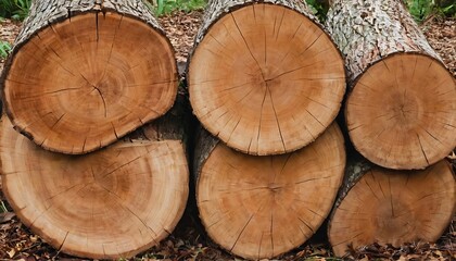 Naklejka premium tree stump isolated on white background with clipping path included.4