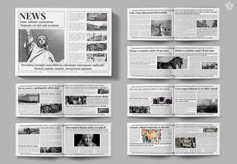 News Paper Landscape