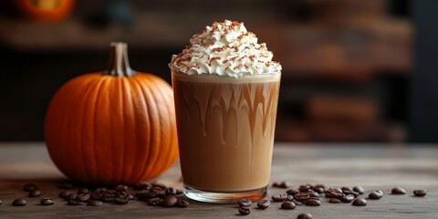 Cozy Pumpkin Spice Latte Perfect for Fall Season