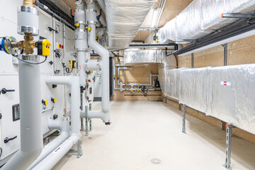 Installation plomberie chauffage et génie climatique avec géothermie