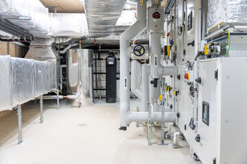 Installation plomberie chauffage et génie climatique avec géothermie