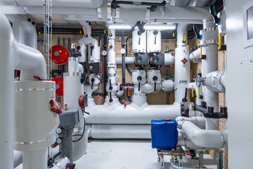 Installation plomberie chauffage et génie climatique avec géothermie